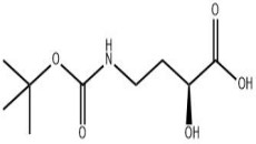 الوسطيات الصيدلانية |مواد أولية |BOC-(S)-HABA |رقم سجل المستخلصات الكيميائية:207305-60-0 |C9H17NO5