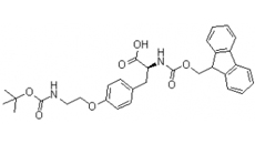 O-[2-[[(1,1-Dimethylethoxy)karbonil]amino]etil]-N-[(9H-fluoren-9-ylmethoxy)karbonil]-L-tirosin 1013883-02-7