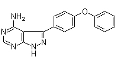 3-(4-Феноксифенил)-1Н-пиразоло[3,4-д]пиримидин-4-амин 330786-24-8