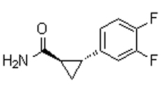 (1R,2R)-2-(3,4-Diflophenyl)cyclopropanecarboxamit 1006376-62-0