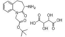 терт-Бутил 3С-амино-2,3,4,5-тетрахидро-1Х- [1] бенепин-2-бер-1-асетат таррат 117770-66-8