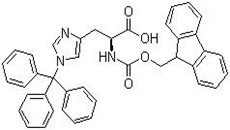 Pharmaceutical Intermediates | Immunology | Peptide synthesis | Fmoc-His(Trt)-OH | CAS No.:109425-51-6 | C40H33N3O4