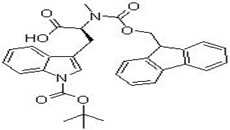 Farmatsevtika oraliq mahsulotlar |Immunologiya |Peptid sintezi |Tabiiy aminokislota |Fmoc-N-Me-Trp(Boc)-OH |CAS raqami: 197632-75-0